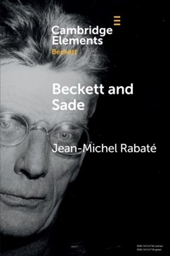 Beckett and Sade - Rabate, Jean-Michel (University of Pennsylvania)