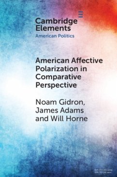 American Affective Polarization in Comparative Perspective - Gidron, Noam (Hebrew University of Jerusalem); Adams, James (University of California, Davis); Horne, Will (Princeton University, New Jersey)