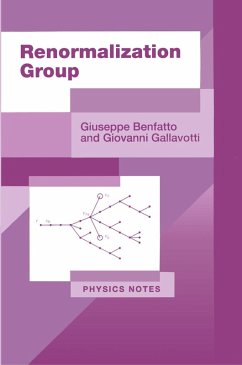 Renormalization Group (eBook, PDF) - Benfatto, Giuseppe; Gallavotti, Giovanni