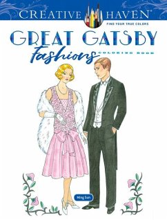 Creative Haven the Great Gatsby Fashions Coloring Book - Sun, Ming-Ju