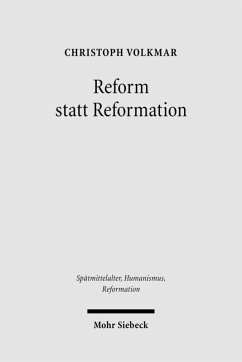 Cover Reform statt Reformation (eBook, PDF)