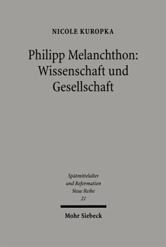 Cover Philipp Melanchthon: Wissenschaft und Gesellschaft (eBook, PDF)