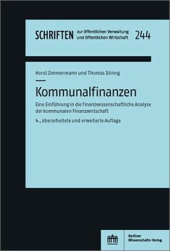 Kommunalfinanzen (eBook, PDF) - Döring, Thomas; Zimmermann, Horst