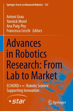 Advances in Robotics Research: From Lab to Market