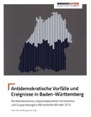 Antidemokratische Vorfälle und Ereignisse in Baden-Württemberg