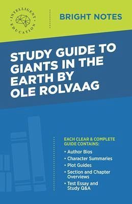 Study Guide to Giants in the Earth by Ole Rolvaag (eBook, ePUB) Study Guide to Giants in the Earth by Ole Rolvaag (eBook, ePUB)