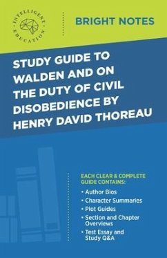 Study Guide to Walden and On the Duty of Civil Disobedience by Henry David Thoreau (eBook, ePUB) - Intelligent Education