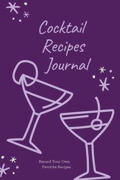 Cocktail Recipes Journal - Newton, Amy