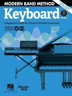 Cover Modern Band Method - Keyboard, Book 1 (Book/Online Media)