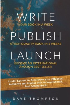 WRITE PUBLISH LAUNCH (paperback) - Thompson, Dave