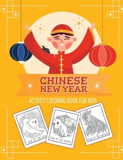 Chinese New Year Activity Coloring Book For Kids - Larson, Patricia
