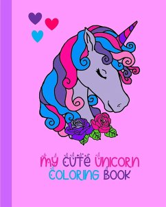 My Cute Unicorn Coloring Book - Studio, Pretty Cute