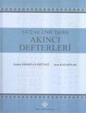 1472 ve 1560 Tarihli Akinci Defterleri