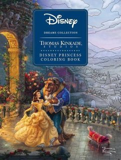 Disney Dreams Collection Thomas Kinkade Studios Disney Princess Coloring Book - Kinkade, Thomas