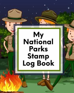 My National Parks Stamp Log Book - Larson, Patricia