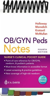 Ob/GYN Peds Notes - Holloway, Brenda Walters; Moredich, Cheryl; McMullan, Taralyn