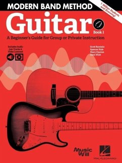 Cover Modern Band Method - Guitar, Book 1: A Beginner's Guide for Group or Private Instruction (Bk/Online Audio)