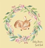 Woodland Baby Shower Guest Book (Hardcover)