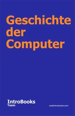 Cover Geschichte der Computer (eBook, ePUB)