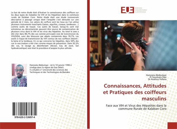 Connaissances, Attitudes et Pratiques des coiffeurs masculins Connaissances, Attitudes et Pratiques des coiffeurs masculins