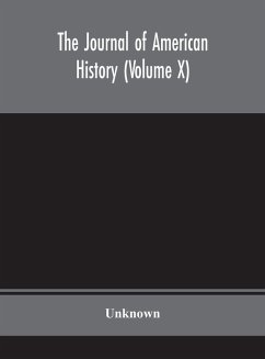 Cover The Journal of American history (Volume X)