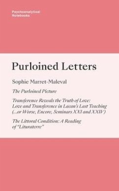 Psychoanalytical Notebooks: Purloined Letters - Maleval, Sophie Marret