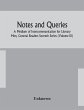 Notes and queries; A Medium of... - Bild 1