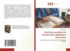 Droit des sociétés à la lumière de la législation marocaine - Najoua, Rouini