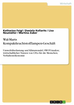Wal-Marts Kompaktleuchtstofflampen-Geschäft (eBook, PDF) - Feigl, Katharina; Kollarits, Daniela; Neumüller, Lisa; Zuber, Martina