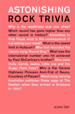 Astonishing Rock Trivia (eBook, ePUB) - Tait, John