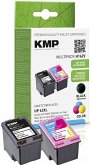 KMP H162V Vorteilspack BK/Color komp. mit HP C2P05AE/C2P07AE