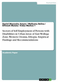 Sectors of Self Employment of Persons with Disabilities in Urban Areas of East Wollega Zone, Western Oromia, Ethopia. Empirical Findings and Recommendations (eBook, PDF)