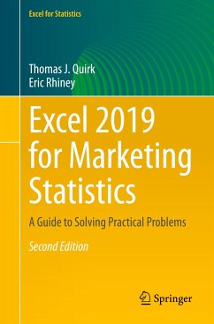 Excel 2019 for Marketing Statistics - Quirk, Thomas J.;Rhiney, Eric