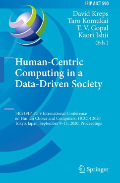 Human-Centric Computing in a Data-Driven Society