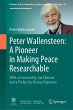 Peter Wallensteen: A Pioneer in Making... - Bild 1