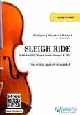 String quartet or quintet "Sleigh Ride" (score and parts) (fixed-layout eBook, ePUB)