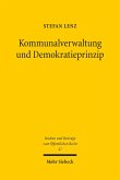 Kommunalverwaltung und Demokratieprinzip (eBook, PDF)
