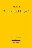 Privatheit durch Bargeld? (eBook, PDF)