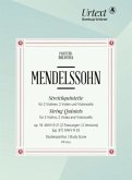 Streichquintette op. 18 MWV R 21 (2 Fassungen), [op. 87] MWV R 33 (Urtext nach der Leipziger Mendelssohn-Gesamtausgabe)