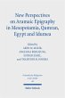 New Perspectives on Aramaic Epigraphy... - Bild 1
