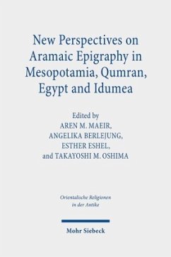 New Perspectives on Aramaic Epigraphy in Mesopotamia, Qumran, Egypt and Idumea
