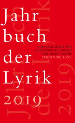 Jahrbuch der Lyrik 2019 (Mängelexemplar)