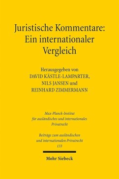 Juristische Kommentare: Ein internationaler Vergleich