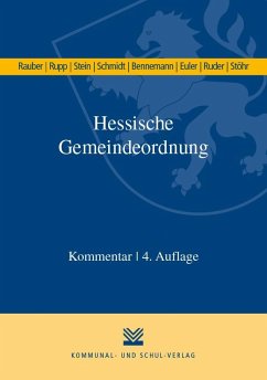 Hessische Gemeindeordnung (HGO) - Rauber, David;Rupp, Matthias;Stein, Katrin