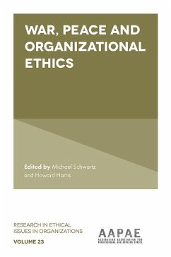 Cover War, Peace and Organizational Ethics (eBook, ePUB)