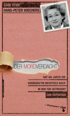 Der Mordverdacht (Mängelexemplar) - Stief, Gabi;Wiechers, Hans-Peter