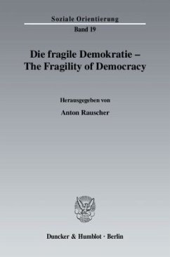 Die fragile Demokratie / The Fragility of Democracy (Mängelexemplar)