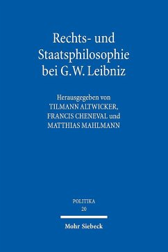 Rechts- und Staatsphilosophie bei G.W. Leibniz