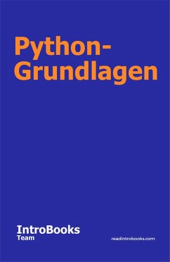 Python-Grundlagen (eBook, ePUB) - Team, IntroBooks