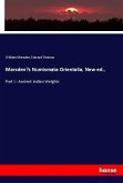 Marsden¿s Numismata Orientalia, New ed.,